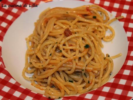 Piatti di pesce: Spaghetti ai ricci