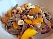 Pizzoccheri zucca, castagne nocciole