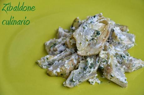 Carciofi allo yogurt greco