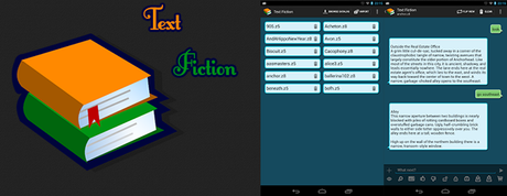 [App] Text Fiction . Ora del Retrogaming per Android