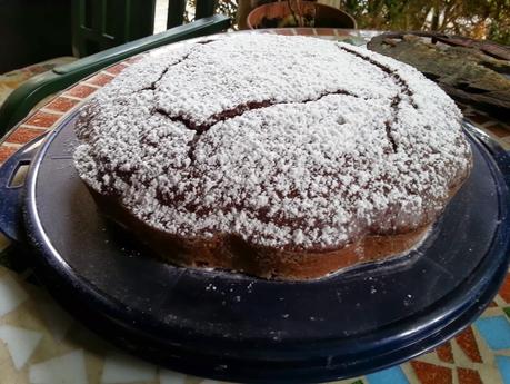 Torta al cioccolato e arancia.