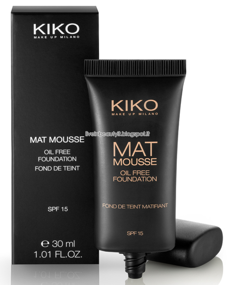 Kiko, Fondotinta Mat Mousse - Preview