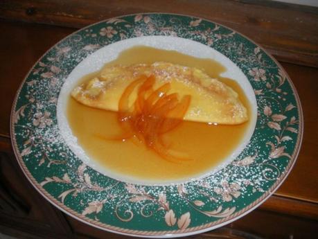 Fantasia di arance per AIRC: Dolce alle arance, Crepes alla vaniglia con salsa Grand Marnier ed Insalata mista all’arancia #nonsolodolci
