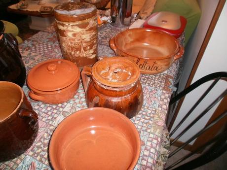 LA CUCINA NELLE PENTOLE DI TERRACOTTA