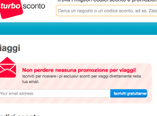 Parte TurboSconto: codici sconto portali online. risparmia anche viaggi!