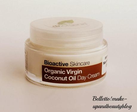 Dr. Organic crema giorno al Cocco (Organic Virgin Coconut Oil)