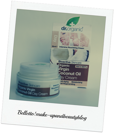 Dr. Organic crema giorno al Cocco (Organic Virgin Coconut Oil)