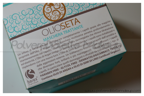 REVIEW: OlioSeta Oro del Marocco - Maschera Trattante - BAREX