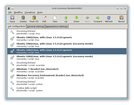 Rilasciata la versione 4.0.4 di Grub-Customizer