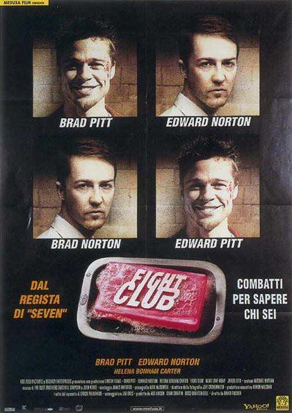 La locandina italiana di Fight Club - 1999