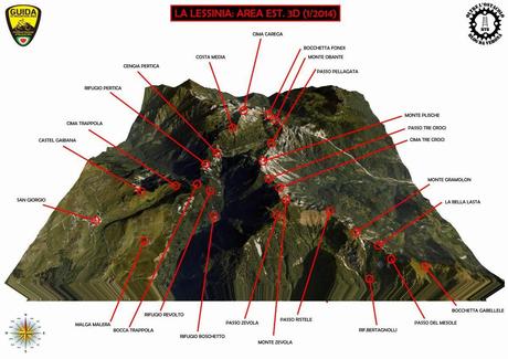 La Lessinia: area est 3D (1/2014)