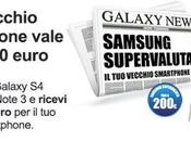 Samsung supervaluta smartphone fino 200€