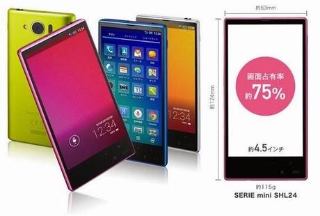 Sharp presenta AQUOS Serie mini SHL24