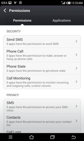 Permissions 15 motivi per installare il firmware MIUI su Android
