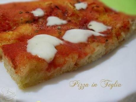 Pizza in Teglia