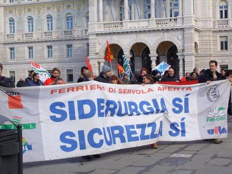 Ferriera di Trieste, i sindacati vogliono Arvedi