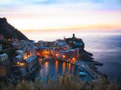 First light Vernazza