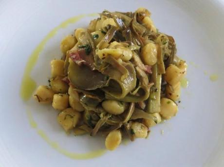 gnocchetti, carciofi