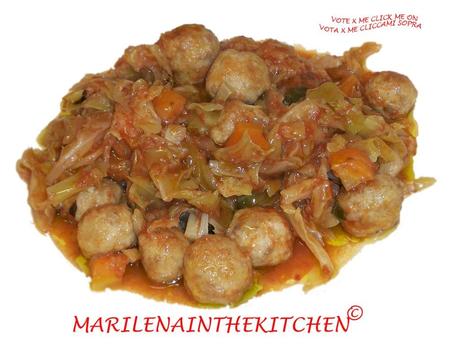 zuppa-di-verza-con-polpette-di-maiale