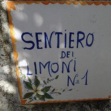 il sentiero dei limoni