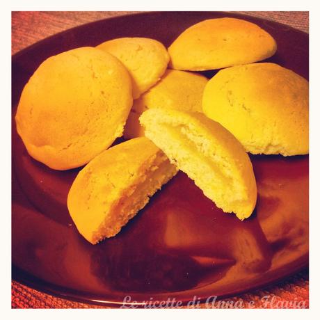 Biscotti con cuore di mela