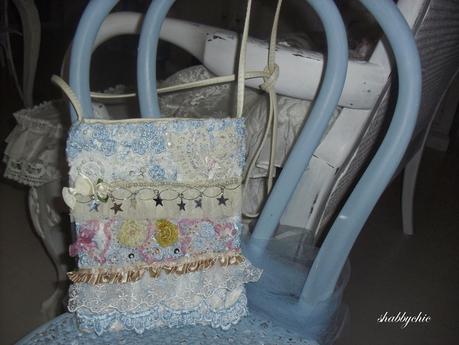 Crazy Quilt, sweet and romantic bag