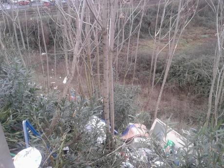 Roma da bonificare. La discarica sotto Ponte delle Valli