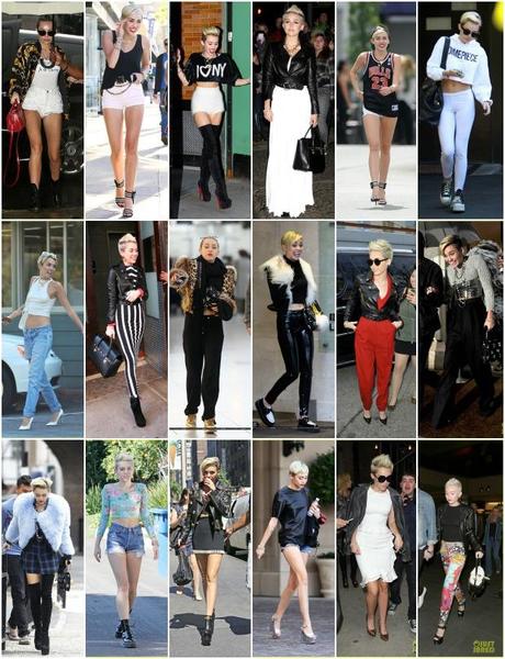 Miley Cyrus Street Style