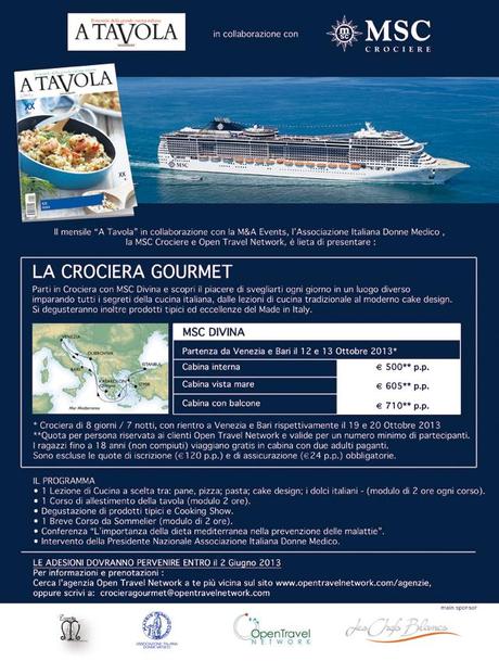 NEWS. Degustazioni e Vendite Prodotti pugliesi in “TORNEI DI GOLF ITINERA” e “A BORDO COSTA CROCIERE N CRUISE”