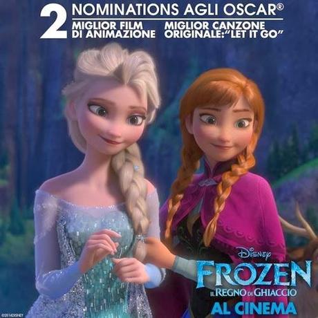 Disney ha voluto celebrare il successo mondiale del nuovo capolavoro d’animazione Frozen – Il Regno di Ghiaccio versione internazionale di Let It Go (in attesa degli Oscar)