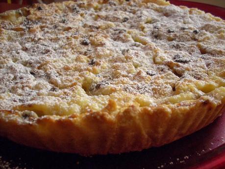 CROSTATA CON CREMA AL MASCARPONE E GOCCE DI CIOCCOLATO