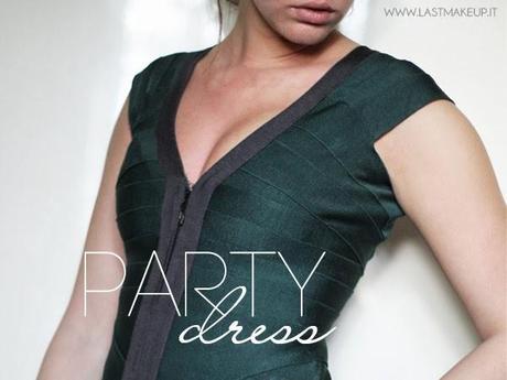 PARTY DRESS in Emerald Green!
