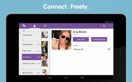 viber tablet 620x387 600x374 Viber si aggiorna alla versione 4.2: Novità, Cambiamenti e Migliorie applicazioni  voip viber update aggiornamento 