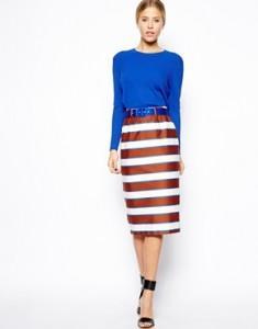 Primavera Estate 2014: colori must have asos gonna a matita righe