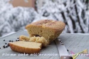 plume cake all'arancio