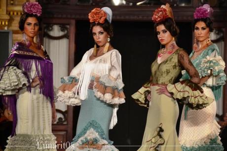 Gli orecchini di Artepeinas, giganteschi e leggeri, accompagnano la moda flamenca 2014