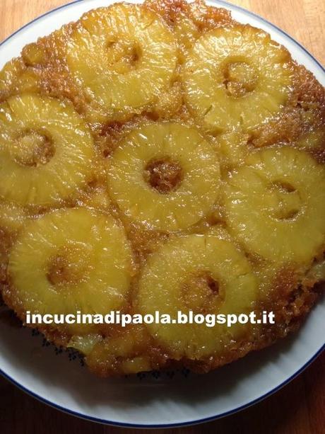 Torta all'ananas rovesciata