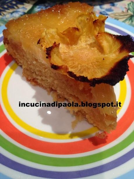 Torta all'ananas rovesciata