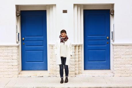 una porta blu ed è subito Notting Hill