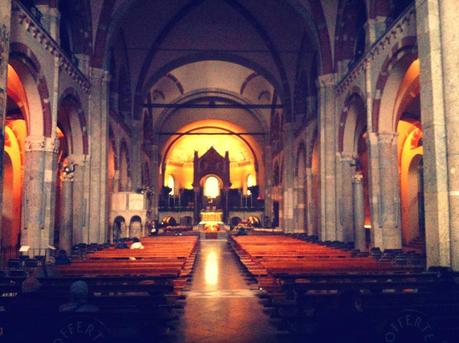 Sfumature di Milano, la Basilica di Sant'Ambrogio.