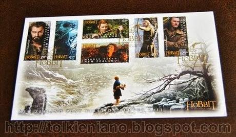 First Day Cover, The Hobbit, Desolation of SMaug, Nuova Zelanda 2013