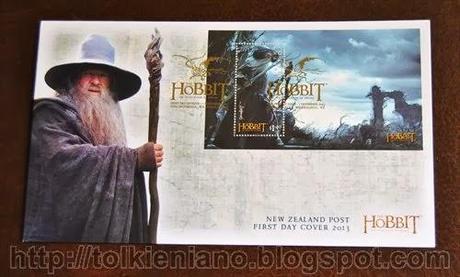 Set di 6 Buste First Day, The Hobbit. The Desolation of Smaug, Nuova Zelanda 2013