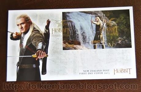 Set di 6 Buste First Day, The Hobbit. The Desolation of Smaug, Nuova Zelanda 2013