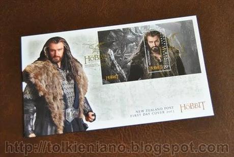 Set di 6 Buste First Day, The Hobbit. The Desolation of Smaug, Nuova Zelanda 2013