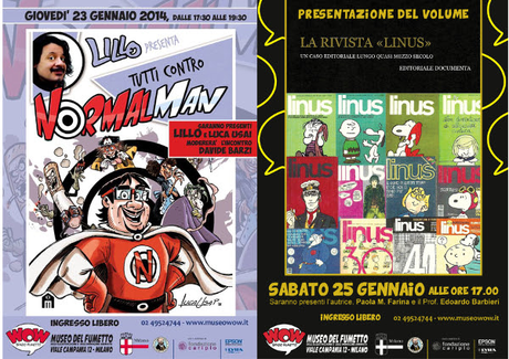 Due nuovi eventi per il museo Wow Spazio Fumetto di Milano WOW Spazio Fumetto 