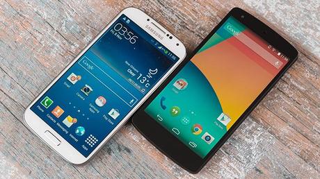 Samsung Galaxy S4 vs Nexus 5