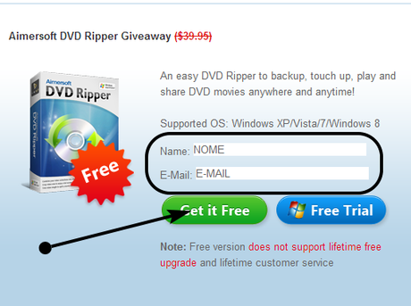 1 Aimersoft DVD Ripper gratis: Convertire DVD in AVI, MPG e tanti formati [Windows App]