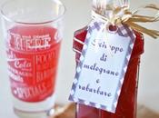 Sciroppo melograno rabarbaro Pomegranate rhubarb cordial