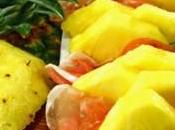 Antipasto d’Ananas prosciutto crudo