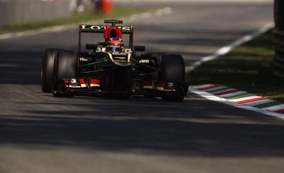 Autodromo Nazionale di Monza, Monza, Italy.6th September 2013.Kimi Raikkonen, Lotus E21 Renault.World Copyright: Steven Tee/LAT Photographic.ref: Digital Image _14P0561